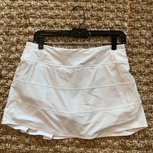 Lululemon Run Pace Rival Mid Rise Skirt